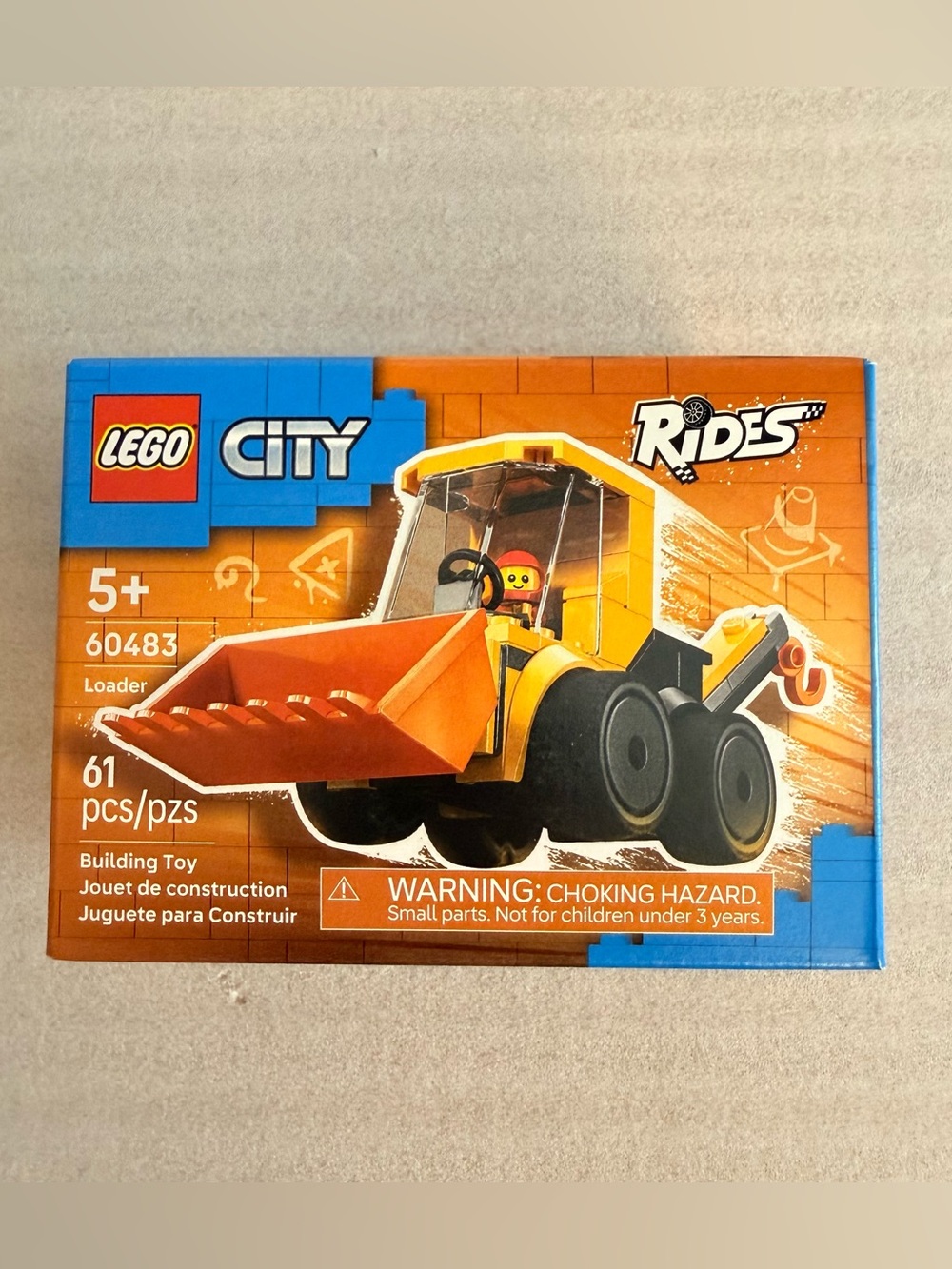 Sealed LEGO City “Loader” Construction Vehicle #60483